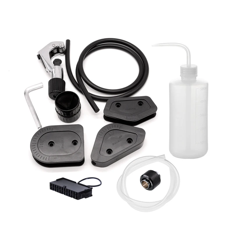 Bykski Hard Tube Bending Mould Kit Water Cooling System Tool Acrílico Pmma Petg Garrafa de Água 24pin Power Starter Od12 14 16 mm