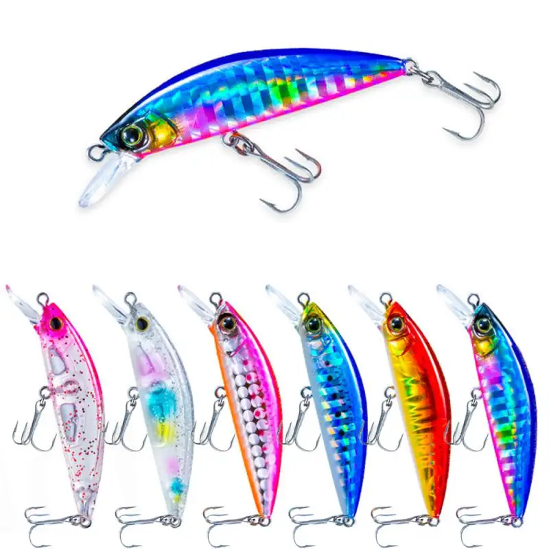 

Minnow 5cm 6g Fishing Lures Deep Diving Lure Swimbait Ice Fish Crankbait Whopper Plopper Sink Bass Bait Japan Tackle Pesca