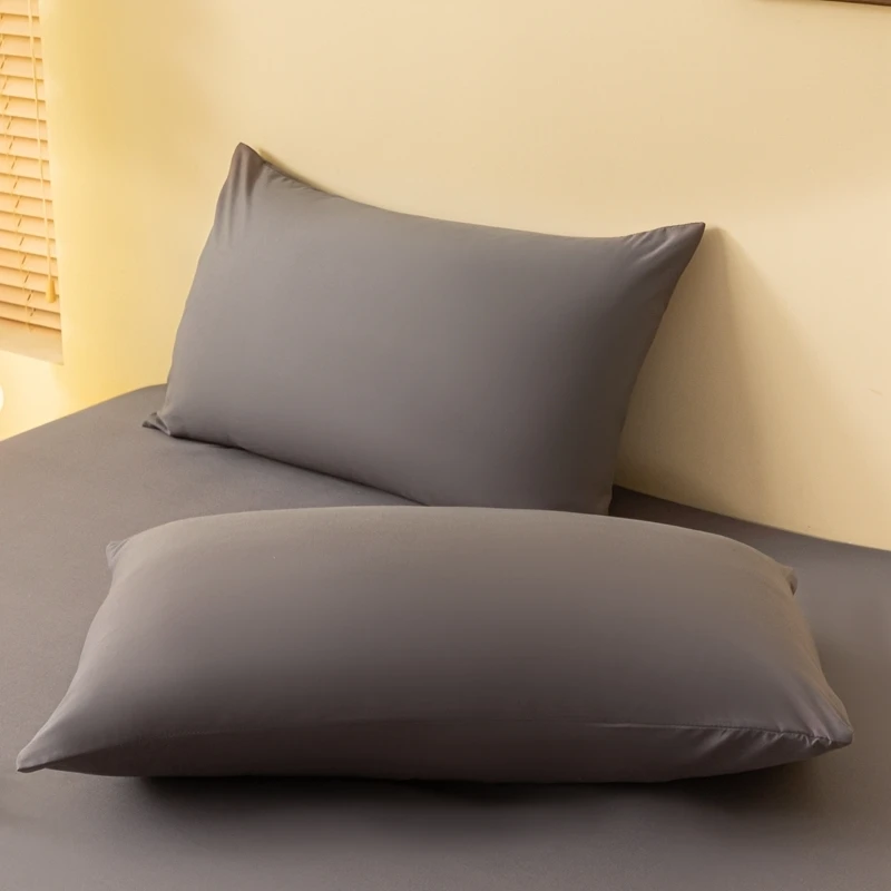 Luxury Double 100% Cotton Bed Sheet  Fitted Sheet With Elastic Mattress Cover Couple Bed Linen Single Bedding Queen King Size 5