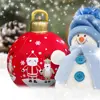 Large PVC New Year Gift Inflatable Toys Hanging Ornament Christmas Decorations Christmas Balls Xmas Tree 5