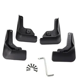 All - Weather Durable Mud Flaps and Fender Guards - Front and Rear Set (1 set)