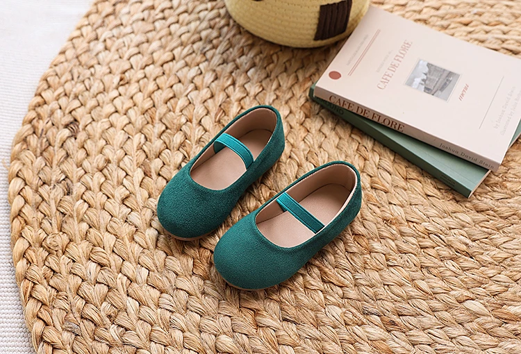 Mode Kinder Ballett Kleider Schuhe Frühling Herbst Neue Mädchen Leder Schuhe Prinzessin Einfache Casual Kinder Flache Schuhe Non-slip sohle – Detail 8