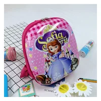 Disney Frozen Elsa Cartoon Backpack Children Cute Sofia Bag Hard Shell Waterproof High Capacity light and handy School Bag 5