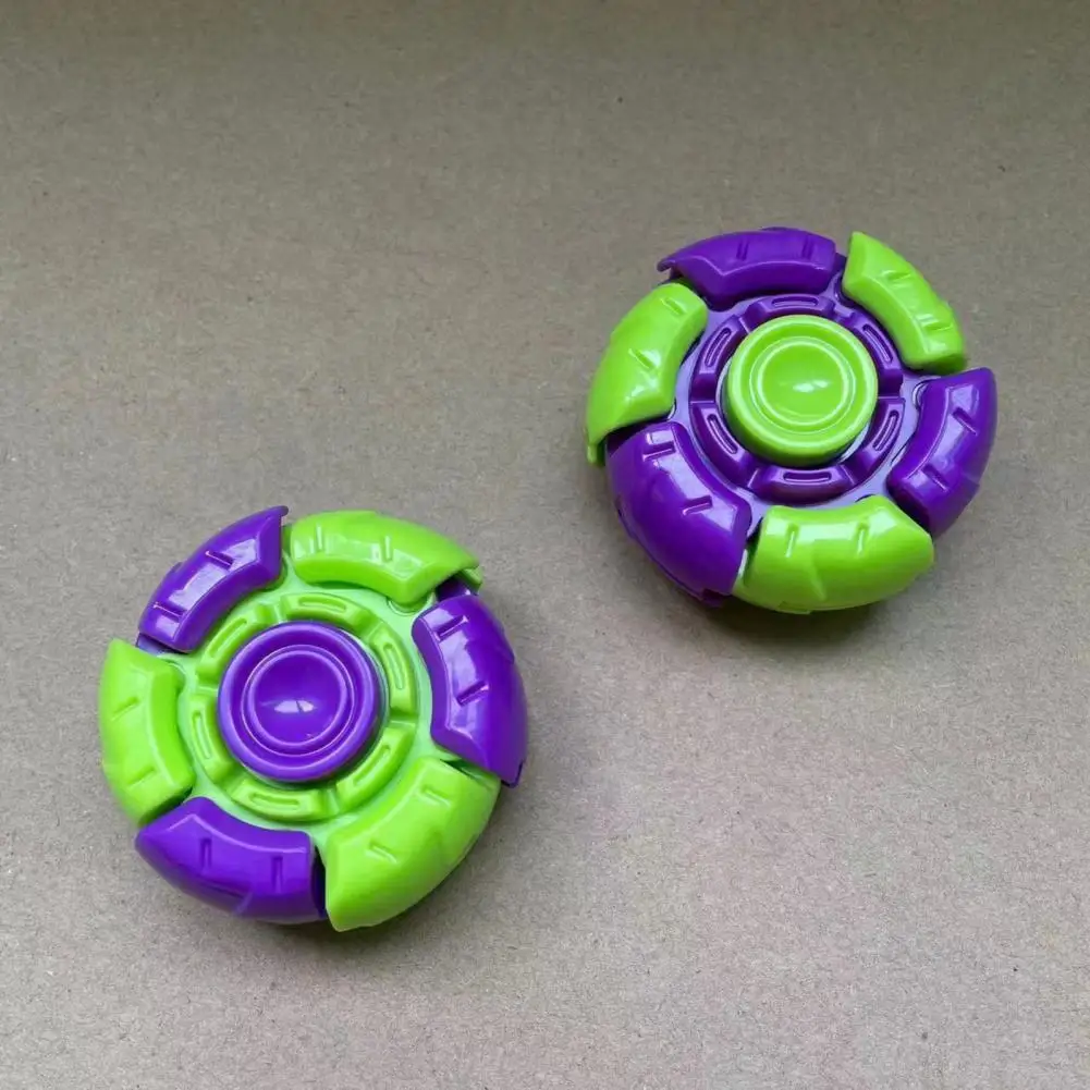 

Fidget Spinner Toy for Travel Colorful Plastic Fidget Spinner Toy Pocket-sized Relief for Adults Teens Anti-anxiety for Anxiety