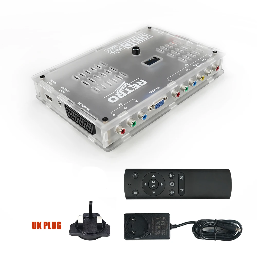 RetroScaler GBSC Pro GBS Control Scart RGBS YPbPr VGA