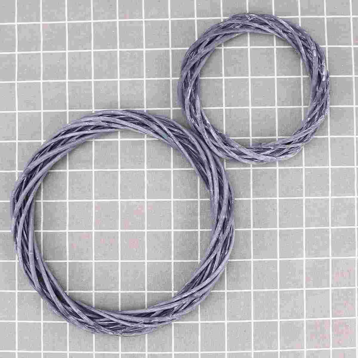 

1pc Natural Wreaths, Grapevine Wreath Vine Branch Wreath Christmas Rattan Wreath for Craft Decor, About 8inch