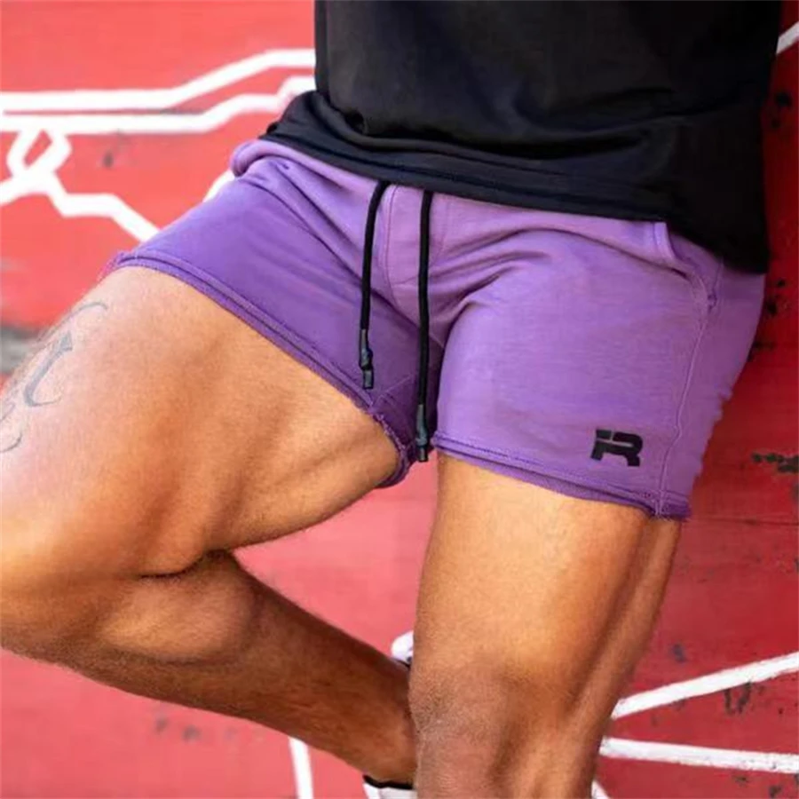 

2023 new Cotton Sport Shorts Men Quick Dry Fit Running Shorts Joggings Men GYM Fitness Shorts Workout Short Pants