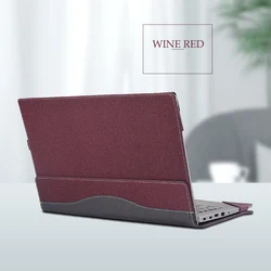 Premium Protective Laptop Case with Removable Skin Cover for X1 carbon gen10 2022 (Wine Red)