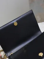 Sac à bandoulière marron de luxe en cuir véritable pour femme, de marque de mode, de haute qualité, pour le quotidien et les trajets 5