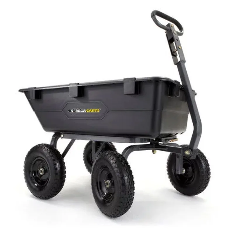 

Carts GOR6PS 1200-lb. Heavy-Duty Poly Garden Dump Cart with 13" Tires