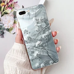 Fashionable Painted Soft Silicone Phone Case - Popular Design Cover - iPhone SE 2022 (6016)