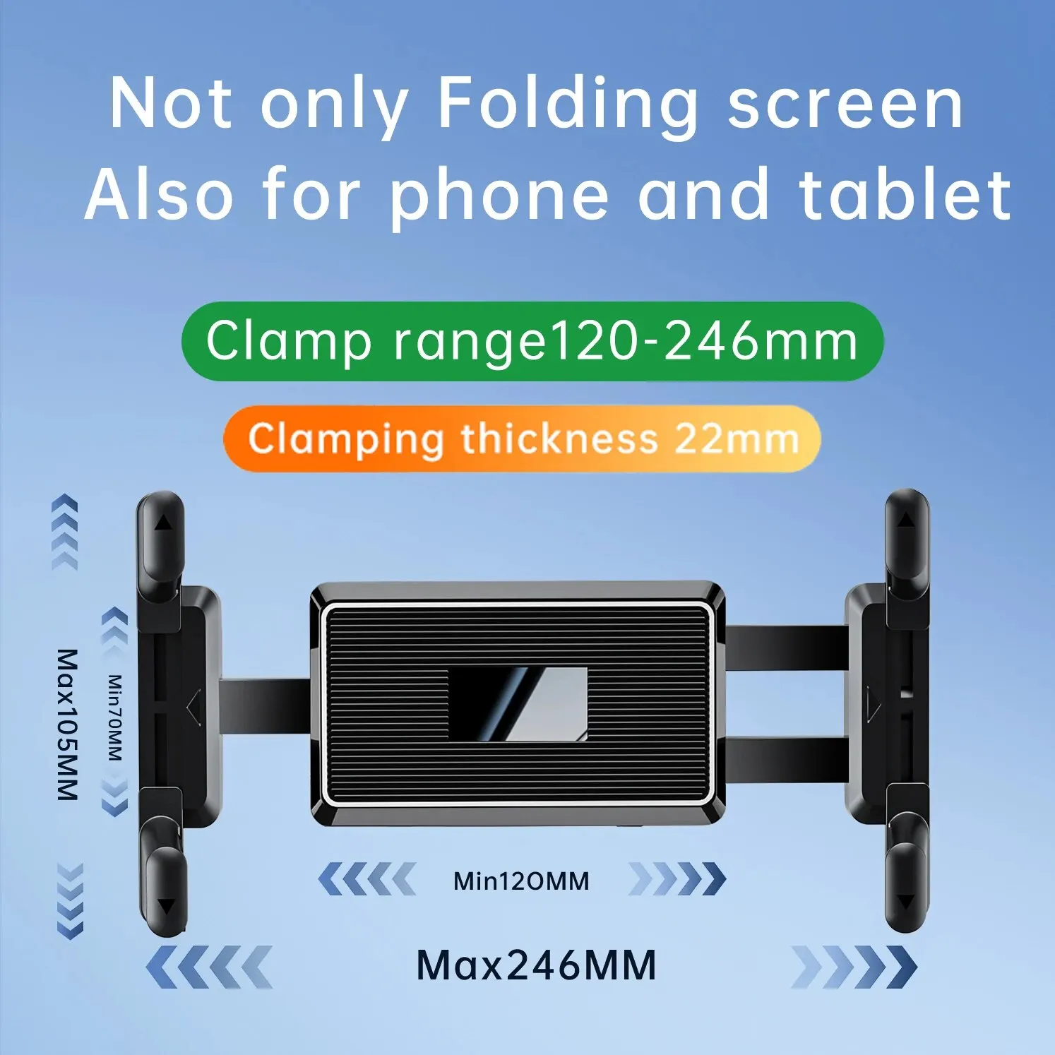 Car Air Vent Universa Holder Mount, Stand Compatible with 7" thumbnail 3