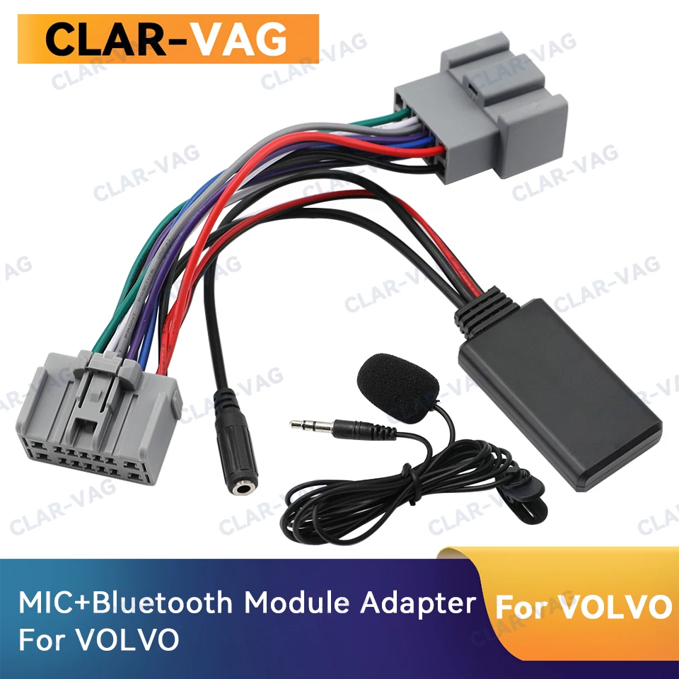 Adattatore Bluetooth Per Auto Volvo - Ricevitore AUX Per C30, S60, V70, XC90 E Altri Modelli - Foto 11