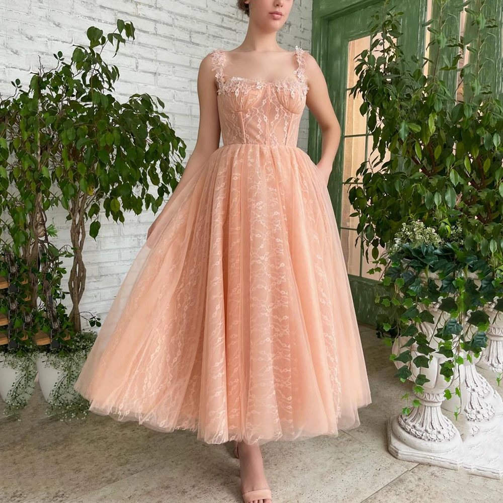 Lace Vintage Prom Dresses