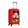 Custom Mickey Mouse Luggage Cover Protector Cute Travel Suitcase Covers for 18-32 Inch 2