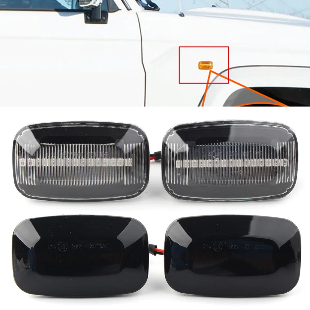 

2 шт., автомобильные динамические лампы для Toyota Camry Hilux N60 Celica Previa Land Cruiser 70 80 100