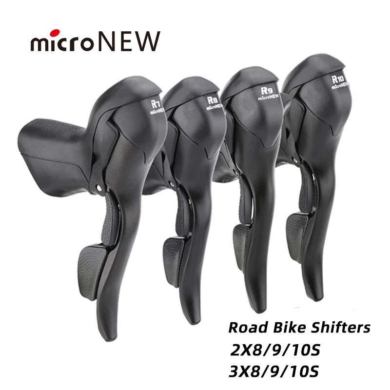 Micronew Road Bike Shifters 3x7 3x8 3x9 3x10 Speed Brake Lever Bicycle