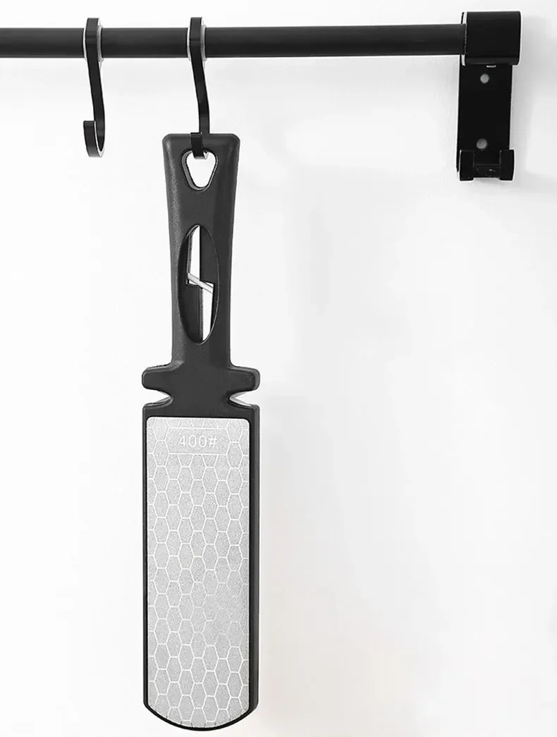 5-in-1-Messerschärfer, Diamantstangen, 400/1000, Multitool, Küchenmesser, Wolframstahl, Keramik, Schleifen, doppelseitiger Schleifstein – Detail 7