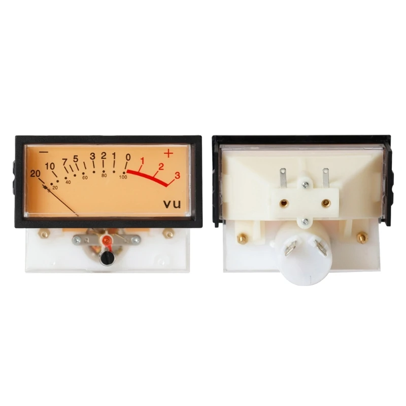 VU Meter P‑55 VU Meter Header ‑20 - Amplificatore di Potenza + 6db DB Meter per Fai te Home Audio