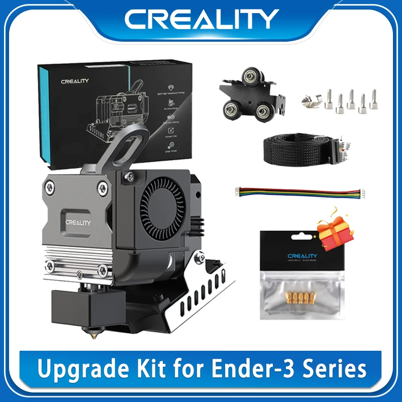 Creality Official Sprite Extruder Pro Upgrade Kit All Metal 300 ℃ High Temp. Per Ender 3/Ender-3 V2/3 Pro/Ender 3 Max Stampanti 3D