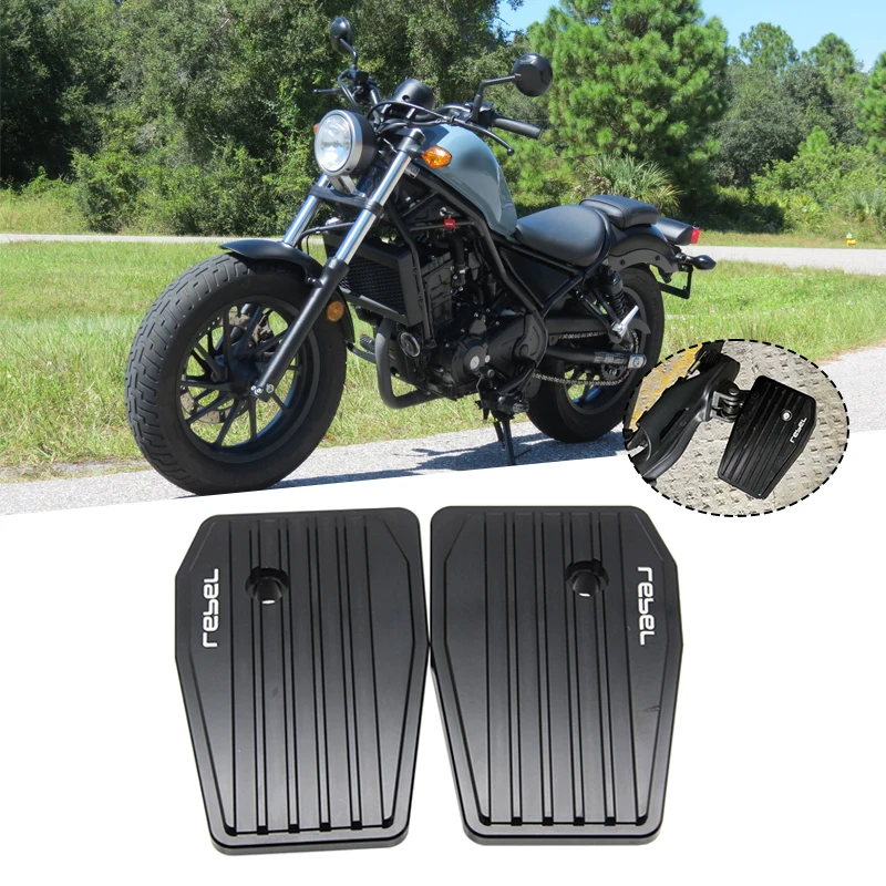 

Motorcycle Billet Wide Foot Pegs Pedals Rest Footpegs For Honda CMX500 Rebel CMX 500 300 Rebel500 2017-2023 Footrest Accessories