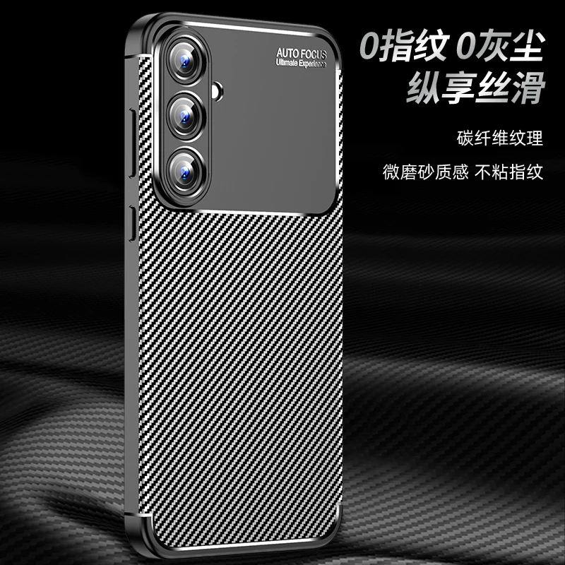 Per Samsung Galaxy A55 Custodia Armor Bumper Custodia Morbida In Gomma Siliconica Per Samsung Galaxy A55 Cover Per Samsung Galaxy A55 A05S A35