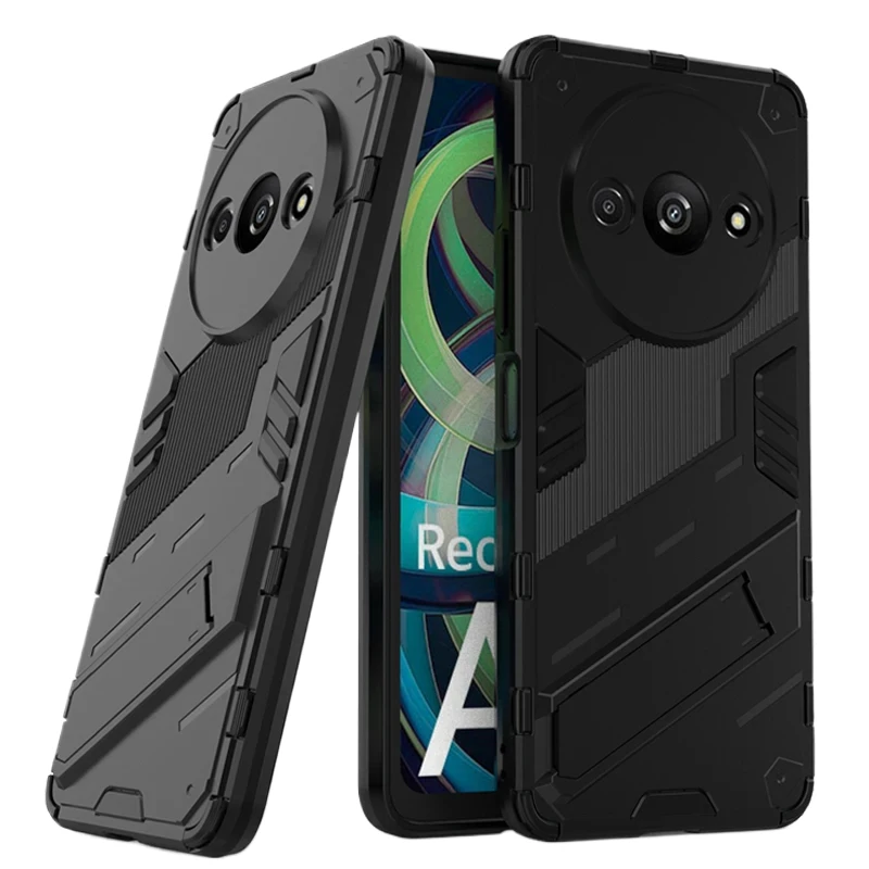 CENHUFO Case For Xiaomi Redmi A3, 360 Degree Protective Case With Built-in Screen Protector, Robust Shockproof Armour Case Bumper Cover Outdoor Case Full Body Mobile Phone Case For Xiaomi Redmi A3 - View #5