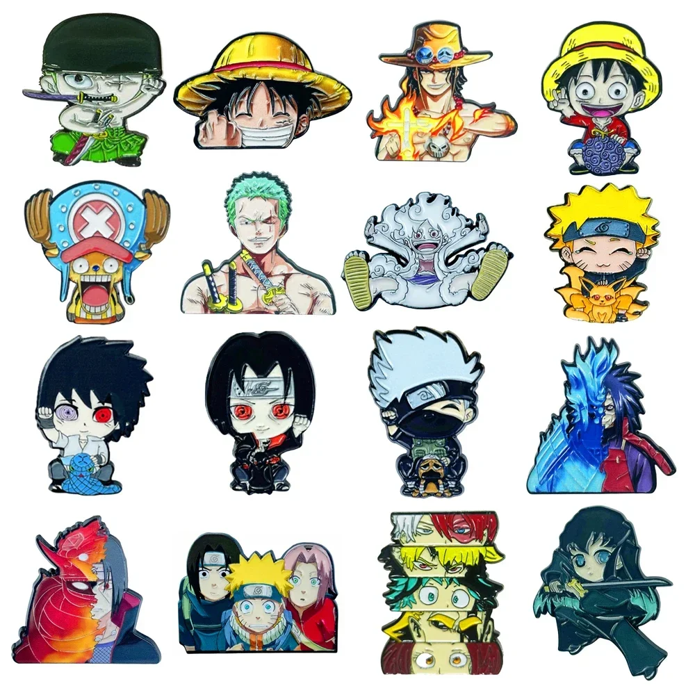 

Dragon Ball Naruto Manga Pin Anime Lapel Pins for Backpacks Cute Things Brooches Badges on Backpack Brooch for Clothes Jewelry