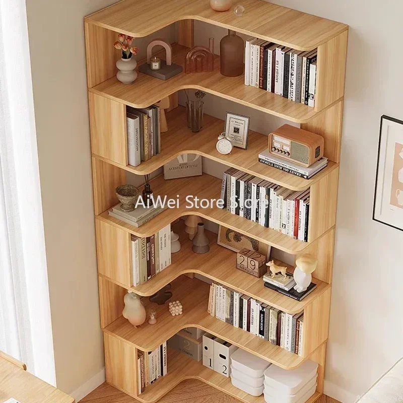Libreria mobile a 5 livelli, scaffale portadocumenti, scaffale laterale per scrivania, piccolo carrello, scaffale portaoggetti per ufficio | Leroy Merlin