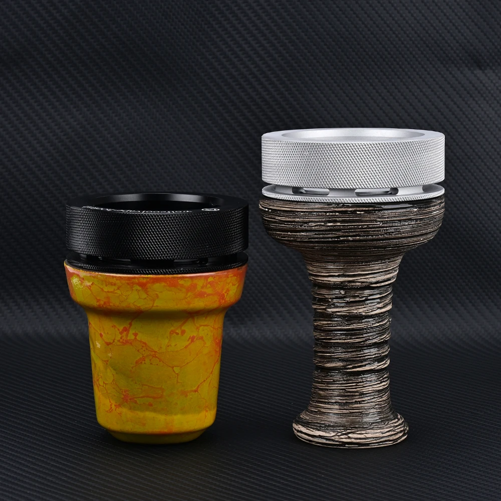 Wolfcoolvape hookah design shisha hookah Smokebox and HMD The best attachment Aluminum FOR shisha Bowls