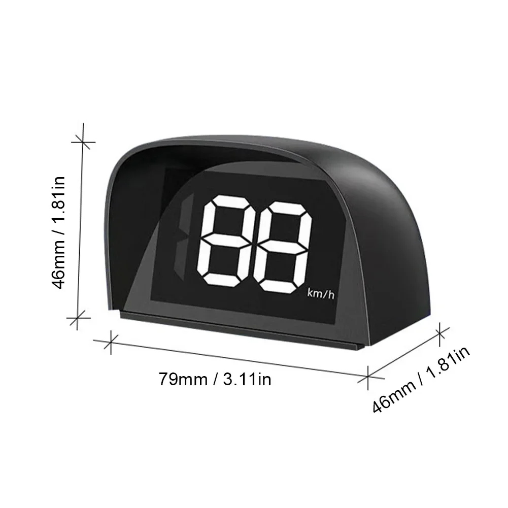  ڵ GPS HUD 5V USB  ÷,  ӵ,  ,  Ʈ, KMH/MPH ڵ ׼