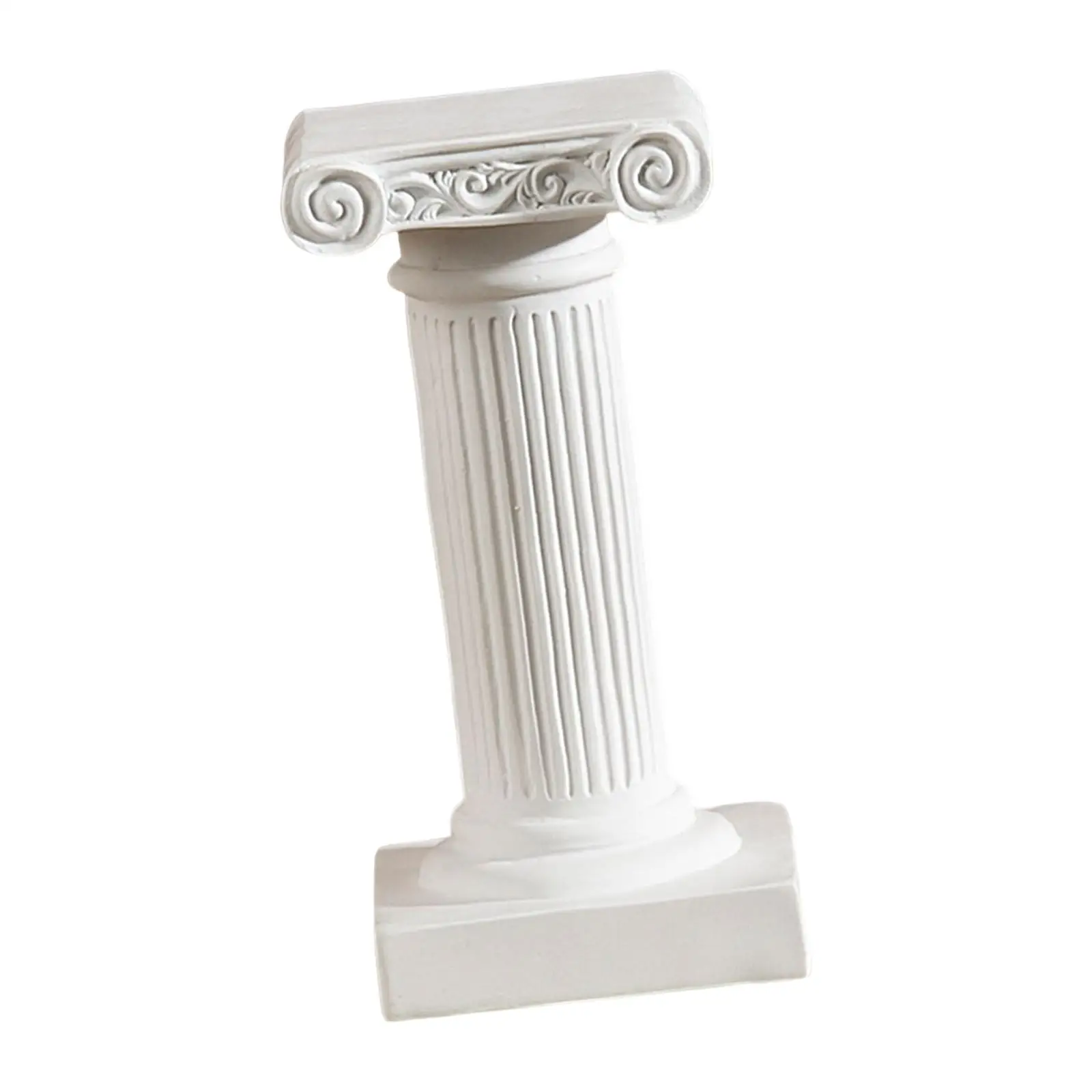 Mini Greek Columns Table Decorations Alabaster Sculpture for Wedding