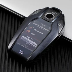 Premium Soft TPU Car Key Cover Case (Black)