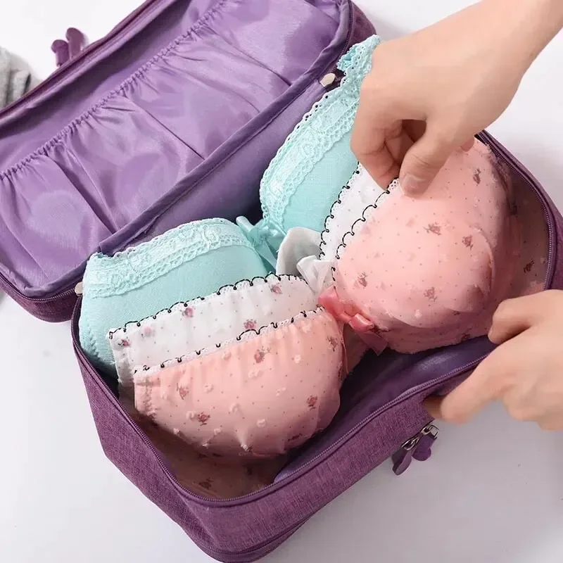 Travel Lingerie Storage Bag – Waterproof Multifunctional Organizer with Large Capacity for Bras and Wash Items Bags & Storage Items Beach bags