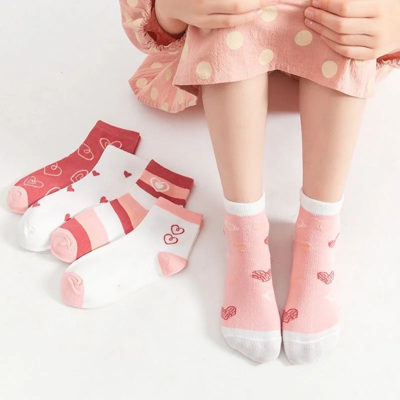 Strawberry Cartoon Kids Socks 5