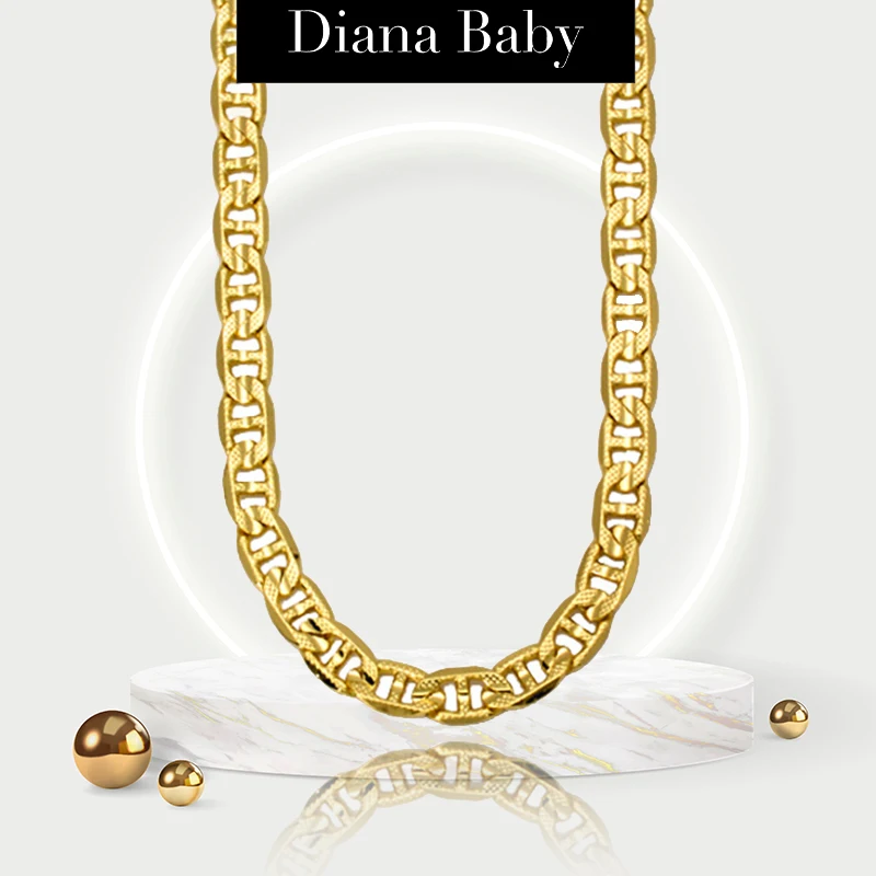 Collier Fantaisie Vintage Gros Maillons – Accessoire Rétro Ancien