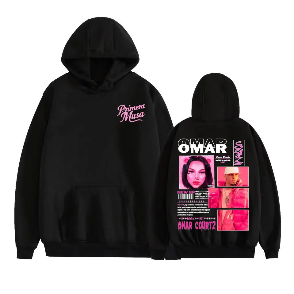 Omar Courtz Primera Musa sweat à capuche graphique hommes femmes vêtements Hip Hop mode sweat Harajuku décontracté sweat à capuche polaire Streetwear