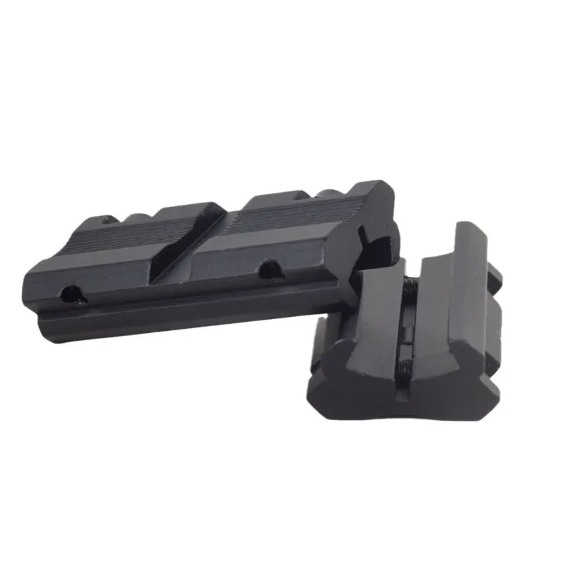Weaver Picatinny Adapter 11mm Dovetail 2Pcs CNC Aluminum Mount Base 9.5mm-10mm Mini Clamp Red Dot Sight Converter scope mount adapter,sling swivel adapter,picatinny rail accessories,rail adapter,tactical sling adapter,sling adapter,sling attachment adapter,threaded adapter