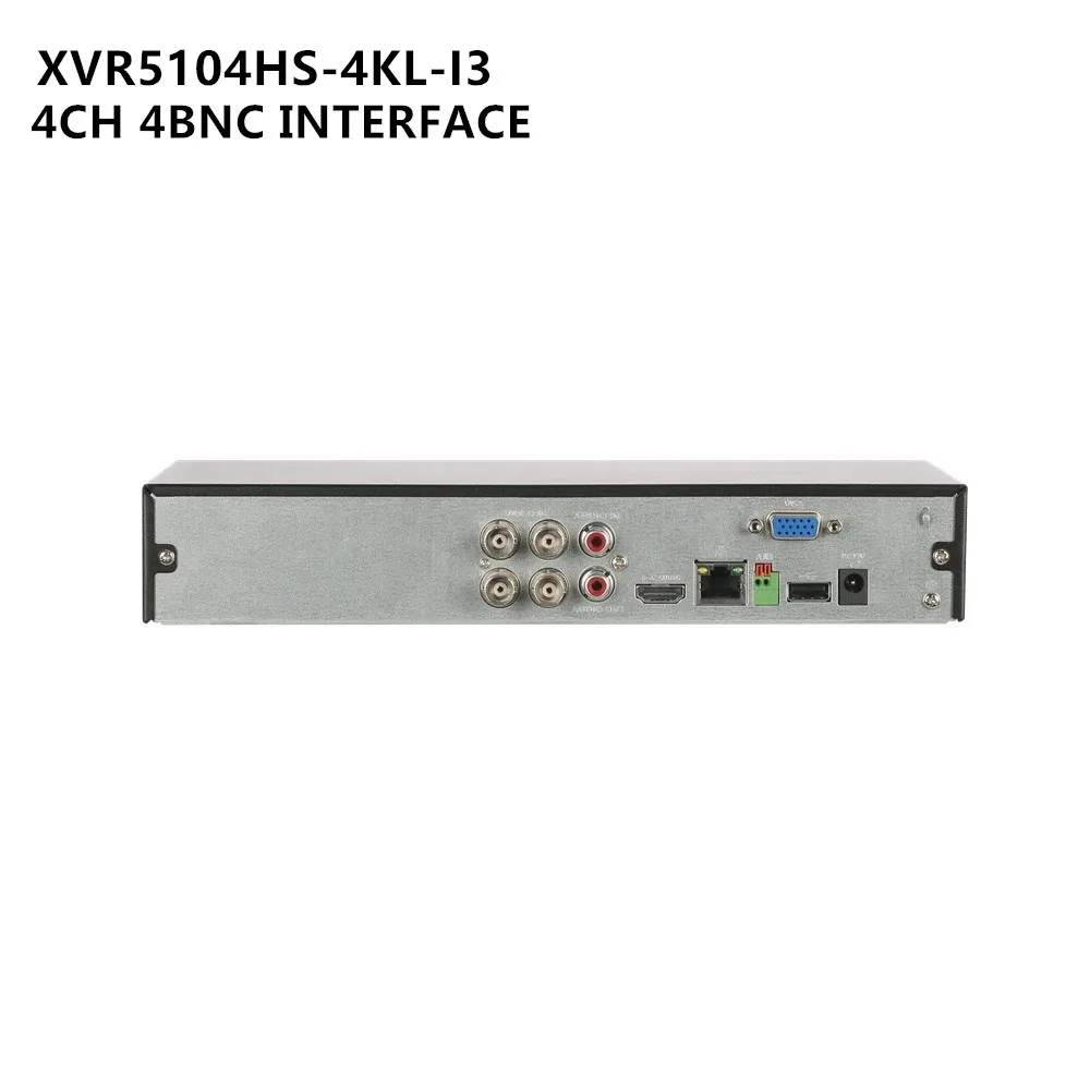 Dahua XVR5104HS-4KL-I3 4ch & XVR5108HS-4KL-I3 8ch WizSense Digital Video Recorder Max support 8MP HDCVI Camera IP Camera