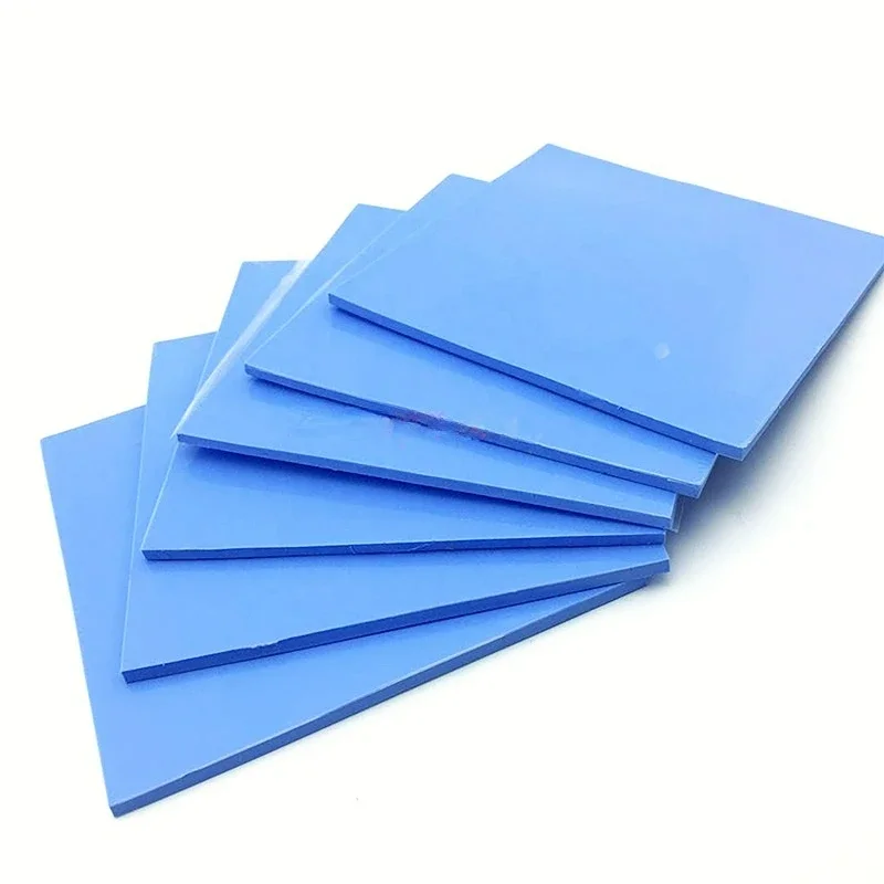 Thermal Pad 100X100mm GPU CPU Laptop Heatsink Cooling 6.0W/mK Motherboard Silicone Grease Pad
