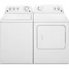 29" Front Load Electric Dryer with Wrinkle Guard and 7.0 Cubic Ft. Total Capacity, White 2