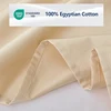 1PC Egyptian Cotton Bed Flat Sheet for Double King Queen Bed Solid Color 800 Thread Count Top Sheets Luxurious Durable Bedsheet 3