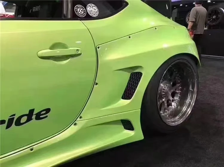 Toyota gt86 Satin Brz 86用伸縮性バンパーカバー,ラージ3体