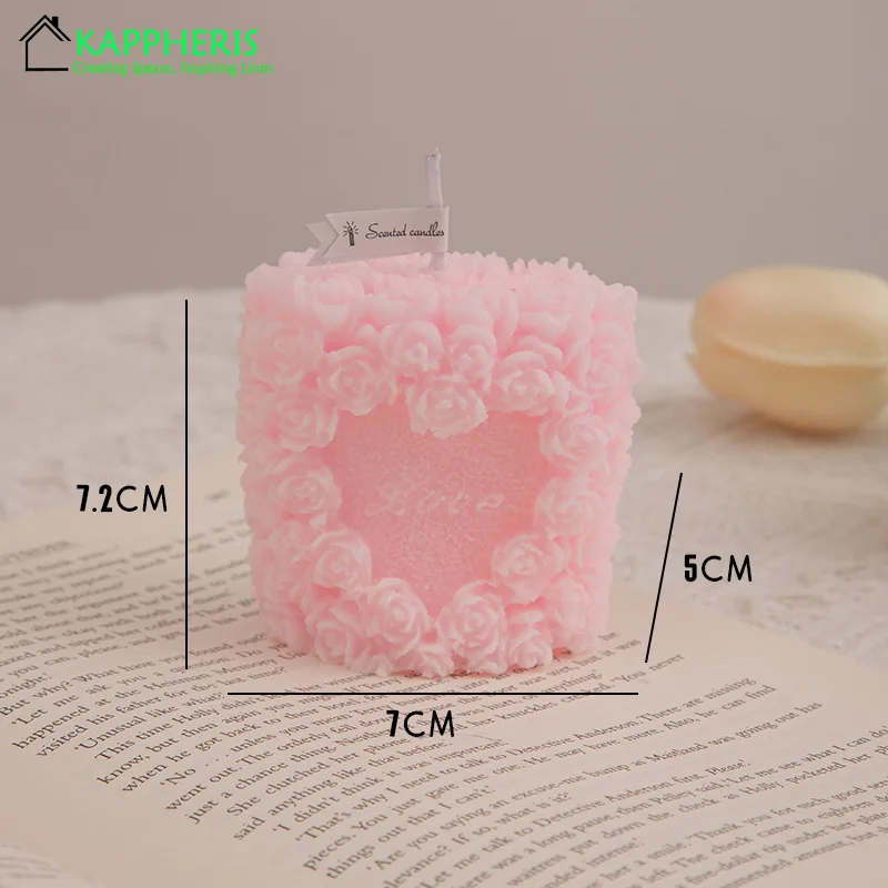 ピンクと白の結婚式のキャンドル,ゲストギフト,キャンドル,お土産,結婚