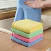 1/50PCS Microfiber Cleaning Cloth Absorbent Towel for Wash Car Housework Clean Kitchen Cleaning Rags Household Clean Tools 5
