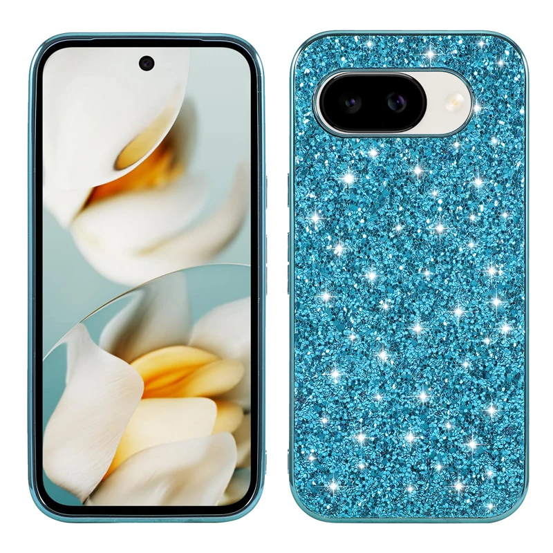 Sparkling Diamond Glitter Frosted TPU Shock-Absorbing Phone Case