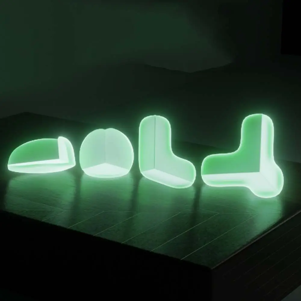

Desk Guard PVC Corner Collision Protector Table Corner Bumper Luminous Anti-collision Angle Baby Corner Protector