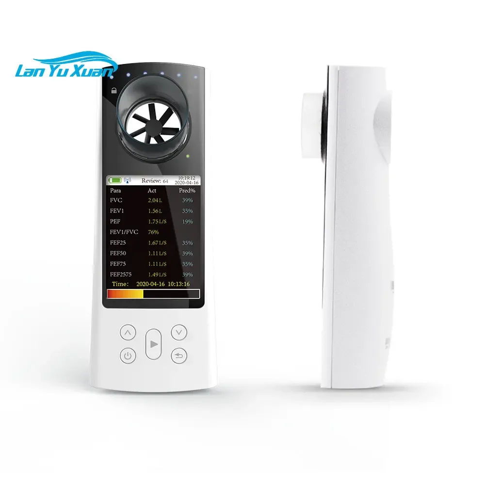 

SP80B Color Display USB Portable spirometer medical digital