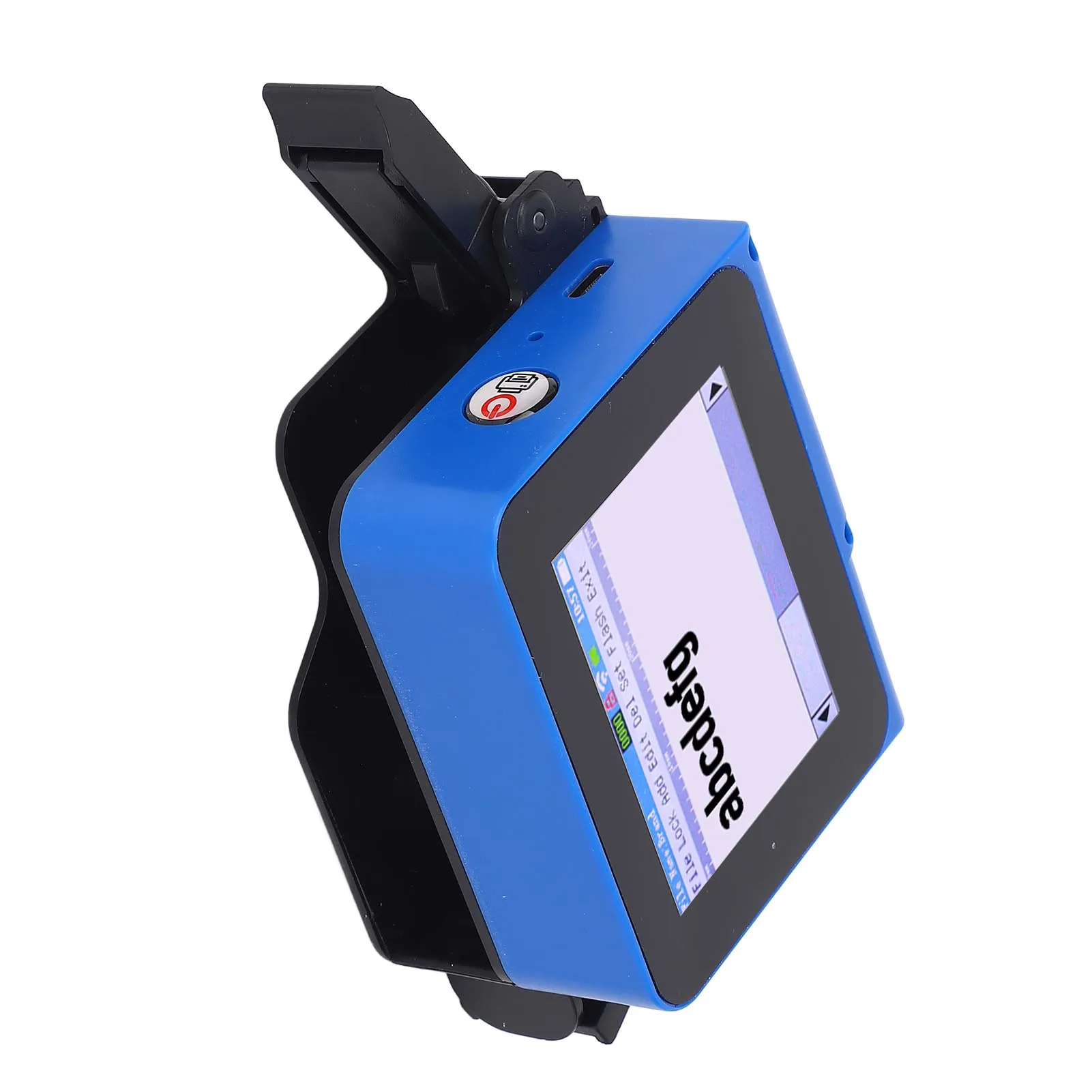 【HOT】Handheld Inkjet Printer 12.7mm Supports Multi Languages Handheld Inkjet Coder 4.3 Inch  for Text Number Date Label