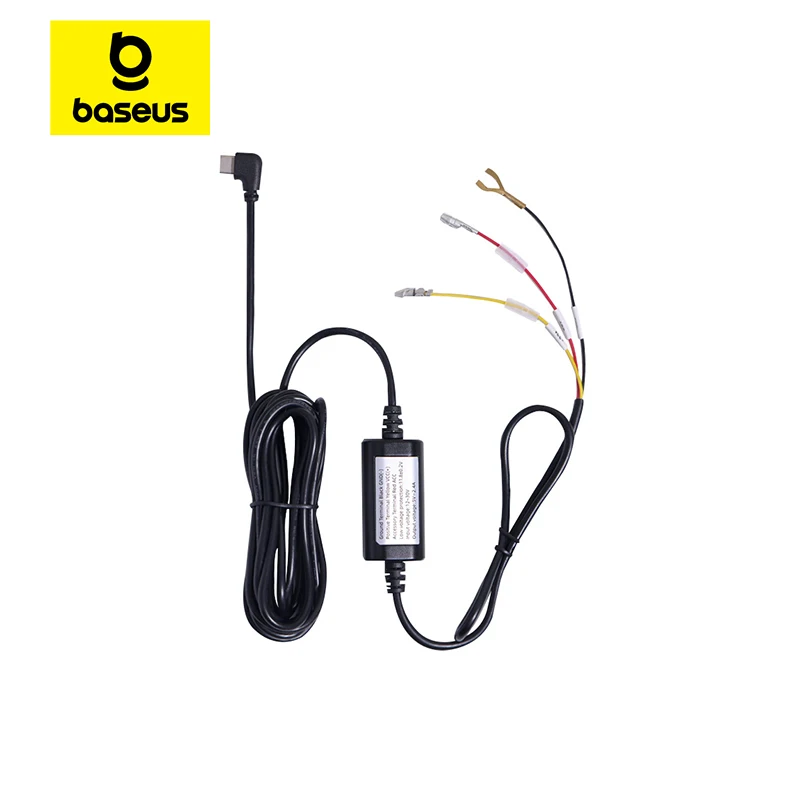 Baseus Hardwire Kit Compatible with VD1 3K Dash Cam Parking Surveillance 24 Hours Parking Monitor